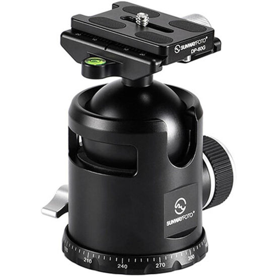 Picture of SUNWAYFOTO Epic EB-52 52mm Tripod Ball Head & QR Plate Arca/RRS Compatible Sunway