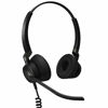 Picture of Jabra Engage 50 Wired Headset, Stereo - Telephone Headset with 3-Microphone System, Blocks Out Background Noise for Increased Agent Focus, Call Center Headset Features Enhanced Hearing Protection