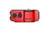 Picture of Saramonic SR-PAX2 Audio Adapter for Mirrorless, DSLR & Black Magic Pocket Cameras (Red/Black)