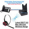 Picture of Wireless Headset for Panasonic KX-NT553, KX-NT556, KX-DT543, KX-DT546, KX-HDV230 with a Remote HookSwitch Device