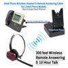 Picture of INNOTALK Wireless Headset Compatible with Cisco 6945 7942G 7945G 7962G 7965G 7975G 7821 7841 7861 8811 8841 8845 Phone (Pioneer)