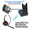 Picture of INNOTALK Wireless Headset for Desk Phone + Remote HookSwitch Device for Cisco 8961, 9951, 9971 Phone