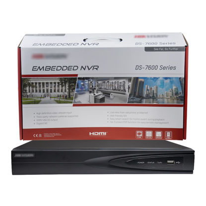 Picture of 4K 4-Channel PoE Network Video Recorder NVR, Embedded Plug & Play DS-7604NI-K1/4P(2021 New Version)