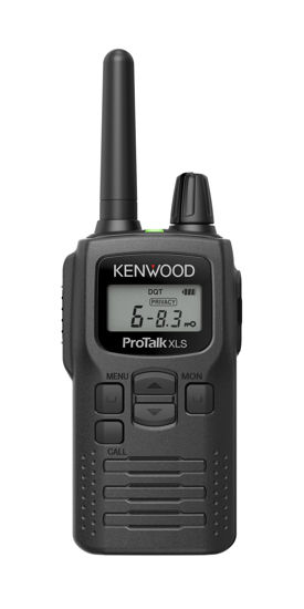 Picture of KENWOOD ProTalk PKT-300 Two-Way Handheld Radio (2W), 6 Modifiable Channels, Built-in VOX & Privacy Talk, 10 Call Alert Tones, IP52 UHF Radio & Mil-STD 810 (C, D, E, F, G & H), LCD with Backlight