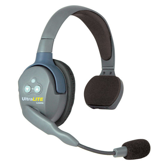 Picture of Eartec UltraLITE Single Remote Headset with Microphone and Rechargeable Lithium Battery, Classic Version