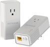 Picture of NETGEAR PowerLINE 1000 Mbps, 1 Gigabit Port with Pass-Through, Extra Outlet (PLP1000-100PAS)