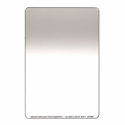 Picture of Breakthrough Filters 2 Stop Soft Filter 100x150mm X4 GND Graduated Neutral Density Filter
