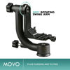 Picture of Movo GH800 Carbon Fiber Professional Gimbal Tripod Head with Arca-Swiss Quick-Release Plate - for Outdoor Bird/Wildlife Photography