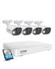 Picture of ZOSI C303 Spotlight Home Security Cameras System with Audio,8CH 5MP Lite DVR,4 x 1080p Outdoor Cameras,Color Night Vision,Person Vehicle Detection,Light&Siren Alarm,1TB HDD for 24/7 Recording