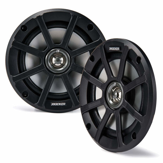Picture of KICKER PSC65 6.5-Inch (160mm) PowerSports Weather-Proof Coaxial Speakers, 4-Ohm (Pair)