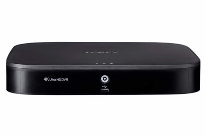 Picture of Lorex D841A81B 8 Channel 4K Ultra HD 1TB Hard Drive Security System DVR with Advanced Motion Detection Technology and Smart Home Voice Control, Black