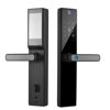 Picture of Swokely Smart Lock with Camera 4.5 Inch Screen BT Keyless Entry Door Lock TY APP/Fingerprint/Password/Card/Mechanical Key Unlocking Methods Door Lock for 40-120mm Thickness Office Home Bedroom Door