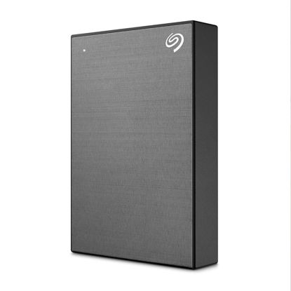 Picture of Seagate One Touch, 5TB, Password Activated Hardware encryption, Portable External Hard Drive, Portable External Hard Drive, PC, Notebook & Mac, USB 3.0, Space Gray (STKZ5000404)