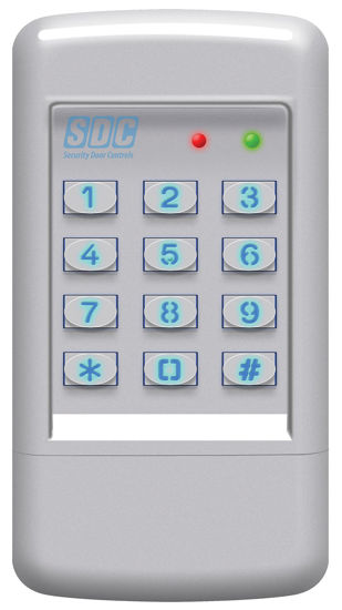 Picture of SDC 920 SDC Indoor/Outdoor Entrycheck, 12/24 VAC/DC, 3" Width x 5-3/4" Height x 1-7/16" Depth