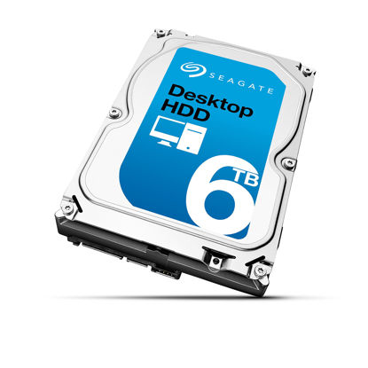 Picture of (Old Model) Seagate 6TB Desktop HDD SATA 6Gb/s NCQ 128MB Cache 7200RPM 3.5-Inch Internal Bare Drive ST6000DM001