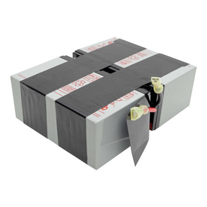 Picture of Tripp Lite Certified UPS Two 12 Volt Battery Replacement for SMART1500LCD, SMART1200LCD, SMART1500LCDXL, SMX1500LCD, 18-Month Limited Warranty (RBC1500)