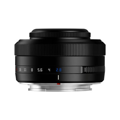 Picture of TTArtisan 27mm F2.8 Metal Bodied Auto Focus AF Lens Compatible with FujiFilm FX Mount - Black