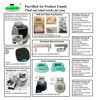 Picture of Purrified Air Product Group D: Filter and extra filter media pack bundle | Engineered solution | No ozone | No fragrance | 2+ pounds targeted filter media | powerful but quiet fan