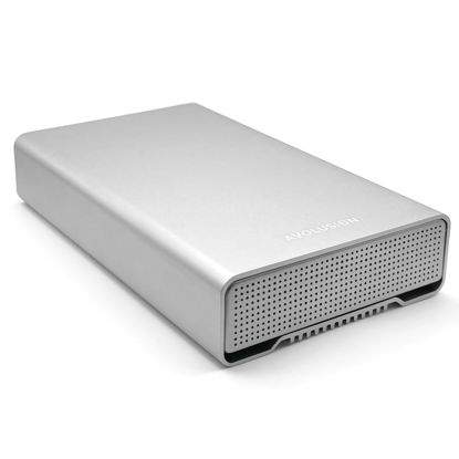 Picture of Avolusion PRO-G1 Series 18TB USB 3.2 Gen 2 (10Gbps) USB-C External Hard Drive for Windows or MacOS Desktop PC/Laptop (Silver)