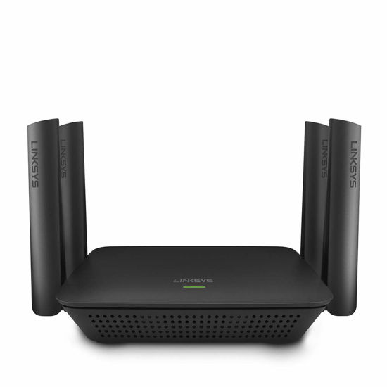 Picture of Linksys RE9000 AC3000 Max-Stream Tri-Band Wi-Fi Range Extender, Black (Renewed)
