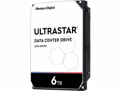 Picture of Western Digital 6TB Ultrastar DC HC310 SATA HDD - 7200 RPM Class, SATA 6 Gb/s, 256MB Cache, 3.5" - HUS726T6TALE6L4