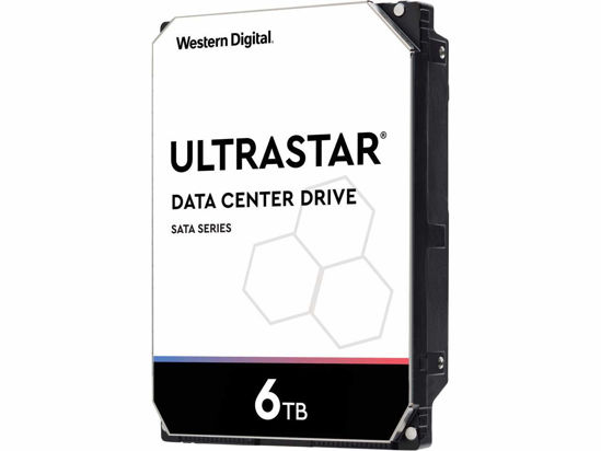Picture of Western Digital 6TB Ultrastar DC HC310 SATA HDD - 7200 RPM Class, SATA 6 Gb/s, 256MB Cache, 3.5" - HUS726T6TALE6L4