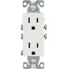 Picture of SecureGuard 4K Ultra HD Wi-Fi Functional Wall Outlet Receptacle Spy Camera P2P WiFi Power Plug Socket Hidden Nanny Cam Spy Camera, 120V AC Wired (Color: White/Type: Square Face)