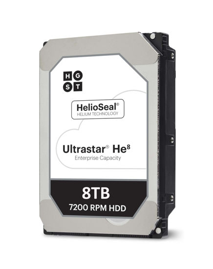 Picture of HGST HUH728080ALE600 0F25739 8000GB 7,2K RPM SATA 128MB 3.5" HDD