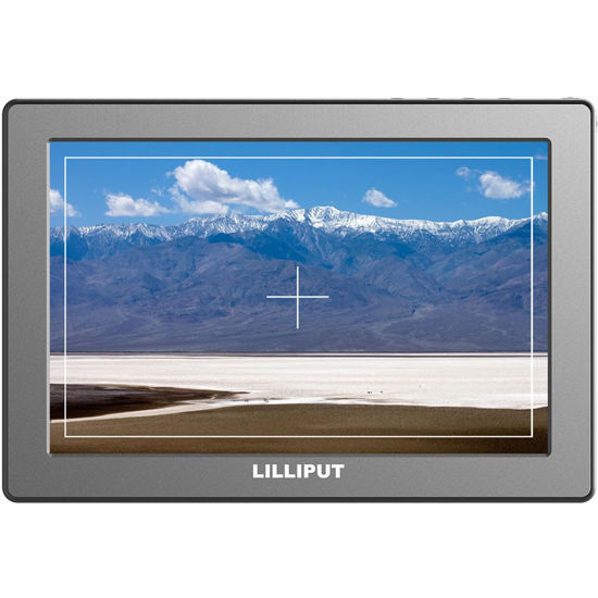 Picture of LILLIPUT 7" Full HD A7 Camera-TOP Monitor 1920x1200, Full HD Resolution, 500cd/m² high Brightness, 1000:1 high Contrast, Peaking, Pixel Zoom with LP-E6 Battery and Charger