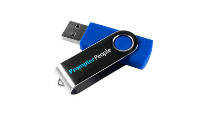 Picture of Flip-Q Teleprompter Software USB and Download