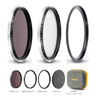 Picture of NiSi 72mm Swift System Add-On Kit | Swift Adapter Ring, Two Friction-Mounted Filters (ND16 4-Stop, Black Mist 1/4) | Stack Filters On True Color VND or Separately on Lens | Photography and Videography