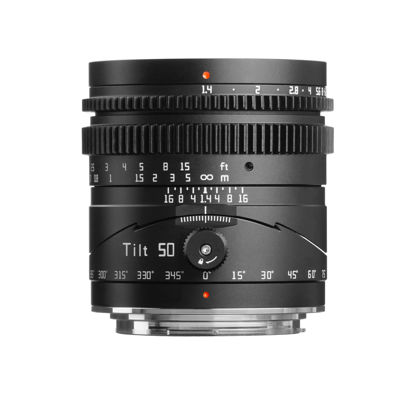 Picture of TTArtisan 50mm f1.4 Tilt Lens Full Frame Manual Portrait Lenses Large Aperture Compatible with RF/EOS-R Mount