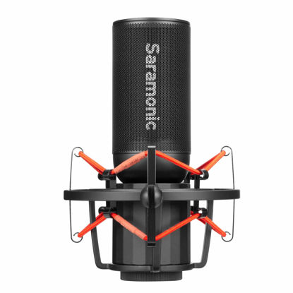 Picture of Saramonic Supercardioid Large-Diaphragm Condenser Microphone with Shock Mount & Pop Filter (SR-BV4)