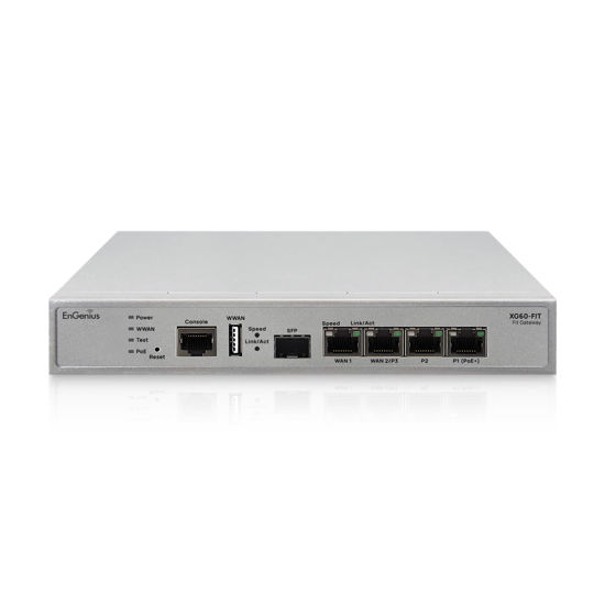 Picture of EnGenius FitXpress Managed Gateway XG60-FIT Dual-Core 2.1 GHz with Dual-WAN GbE, Dual-LAN GbE, USB 3.0, and 1 SFP