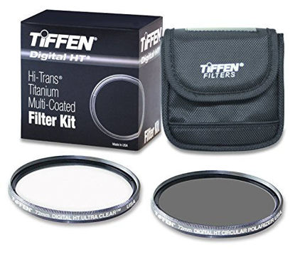 Picture of Tiffen 72HTPTP 72MM Digital HT Twin Pack with Ultra Clear and Circular Polarizer