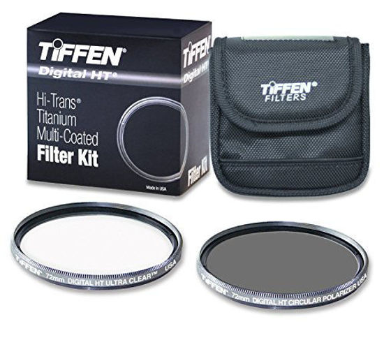 Picture of Tiffen 72HTPTP 72MM Digital HT Twin Pack with Ultra Clear and Circular Polarizer
