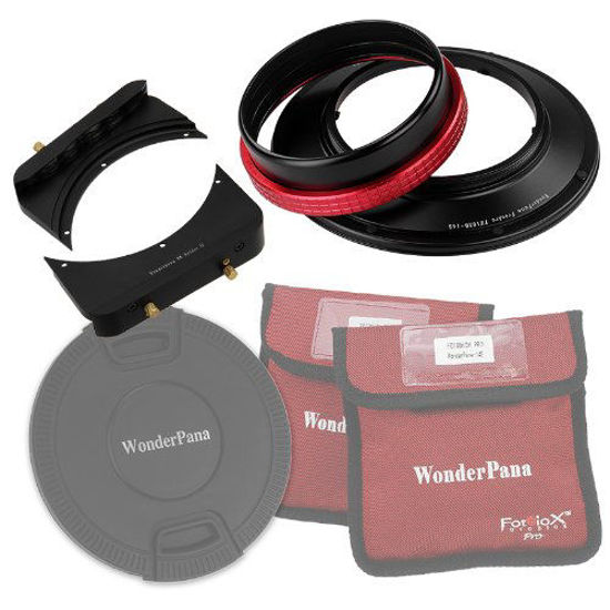 Picture of WonderPana 66 FreeArc Kit - Rotating 145mm Filter System Holder, 6.6" Filter Brackets and Lens Cap for The Tokina 16-28mm f/2.8 at-X Pro FX Lens (Full Frame 35mm)