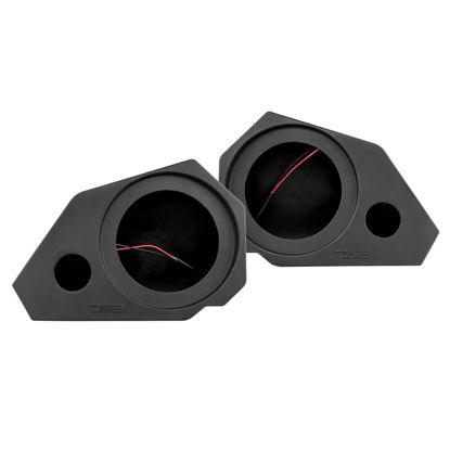 Picture of DS18 SLG-SP6 Polaris Slingshot Side Panel Empty Enclosure for 2X 6.5 Speakers and 2X 1.7 Tweeters - Waterproof Slingshot Kick Panels Speaker Pods Unloaded - Pair