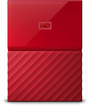 Picture of Western Digital 4TB Red My Passport Portable External Hard Drive - USB 3.0 - Western DigitalBYFT0040BRD-WESN