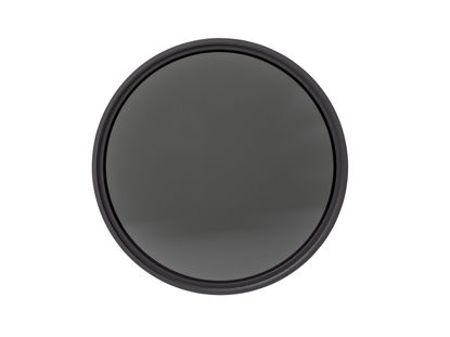 Picture of Heliopan 82mm Neutral Density 8X (0.9) Filter (708237) with Specialty Schott Glass in Floating Brass Ring