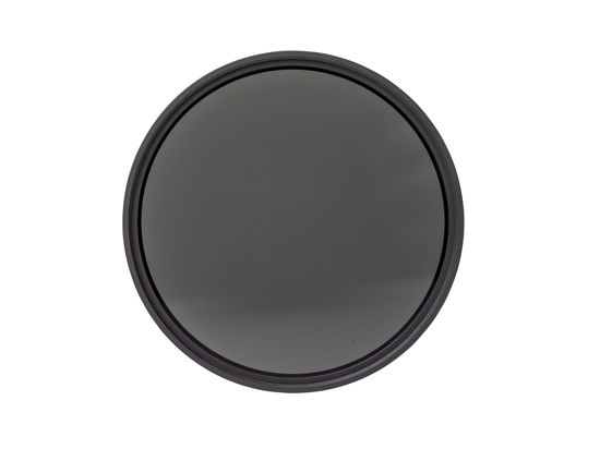 Picture of Heliopan 82mm Neutral Density 8X (0.9) Filter (708237) with Specialty Schott Glass in Floating Brass Ring