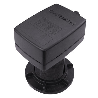 Picture of Garmin Intelliducer, thru-hull, Depth, Temp, 0-12deg deadrise, 20ft, NMEA 2000