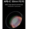 Picture of 7artisans 50mm F0.95 APS-C Manual Fixed Camera Lens for MFT M4/3 Mount Mirrorless Cameras E-PL1 E-PL2 E-PL3 E-PL5 E-PL6 E-PL7 GH2 GH3 GH4 GH5 GH5S GM1 GM5 GM7 GX1 GX7 GX8