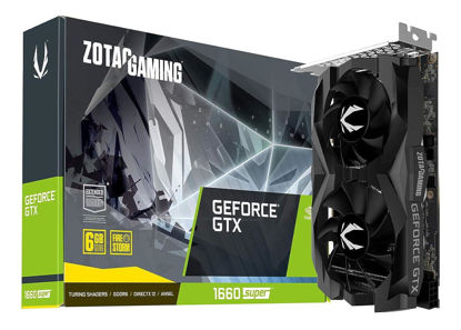 Picture of ZOTAC GeForce GTX 1660 Super 6GB GDDR6 192-bit Gaming Graphics Card, Super Compact, ZT-T16620F-10L