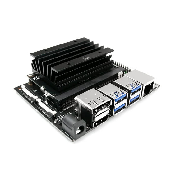 Picture of Jetson Nano 4GB RAM 16G eMMC onboard for AI Robotics Machine Learning (Heat Sink Version)