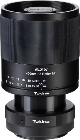 Picture of Tokina 634745 Telephoto Lens, Mirror Lens, SZX Super Tele, 15.7 inches (400 mm), F8 Reflex MF, Micro Four Thirds Mount, Reflective Type, Manual Focus, Interchangeable Mount