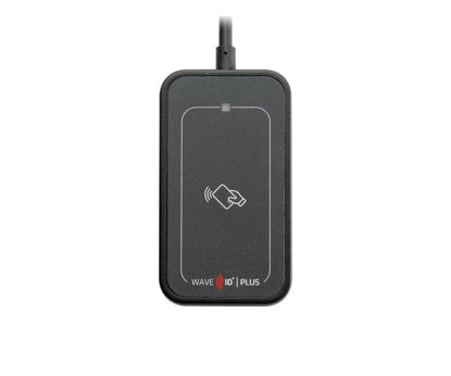 Picture of rf IDEAS Wave ID Plus Mini ICLASS ID/SE/SEOS USB KEYSTROKE Reader (RDR-80031BKU)