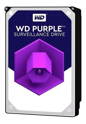 Picture of Western Digital 8TB WD Purple Surveillance Internal Hard Drive - SATA 6 Gb/s, , 256 MB Cache, 3.5" - WD81PURZ (Old Version)