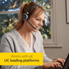 Picture of Jabra Evolve 65 Mono UC, Charging Stand & Link 370 - Professional Unified Communicaton Headset