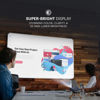 Picture of KODAK Luma 150 Ultra Mini Pocket Pico Projector - Black Built-in Battery & Speaker, 1080P Support Portable Wireless LED DLP Movie & Video Travel Projector, connects to iPhone and Android